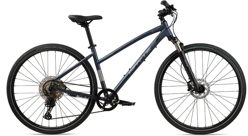 Whyte Caledonian Womens V3 Hybrid Bike 2021 Matt Midnight - Pewter